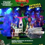🎪🤹‍♀️🎶🎄🌸🎁🍲👥Grupo Tholl apresenta espetáculo circense em Selbach para o 2º Natal das Flores 🎪🤹‍♀️🌸