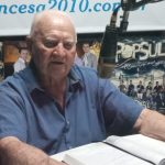 Registro da participação no primeiro programa ao vivo na Rádio Princesa FM do novo Pároco da Paróquia São Tiago de Selbach