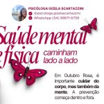 Saúde mental e física caminham lado a lado