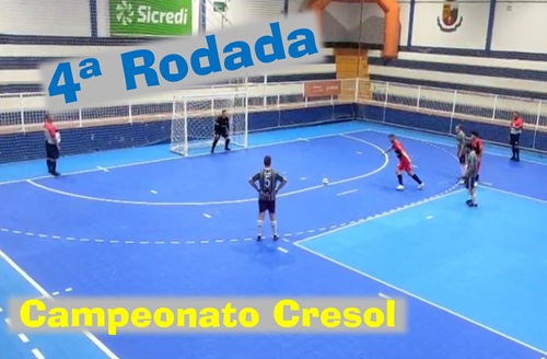 Quarta Rodada do Campeonato Cresol de Futsal – 2ª Divisão