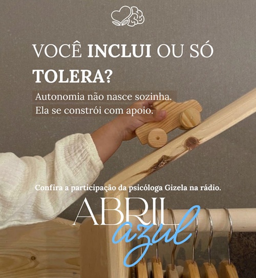 Psicóloga Gizela Vieira Scartazzini fala sobre o autismo