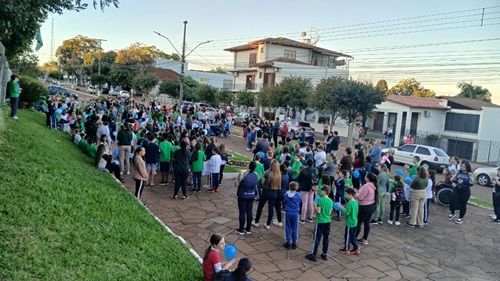 Caminhada pela inclusão em Selbach