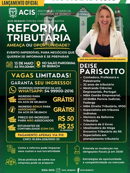 LANÇAMENTO OFICIAL | REFORMA TRIBUTÁRIA
