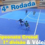 Quarta Rodada do Campeonato Cresol de Futsal - 1ª Divisão