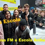 Programa Rádio Escola na Princesa FM Escola Aníbal Magni