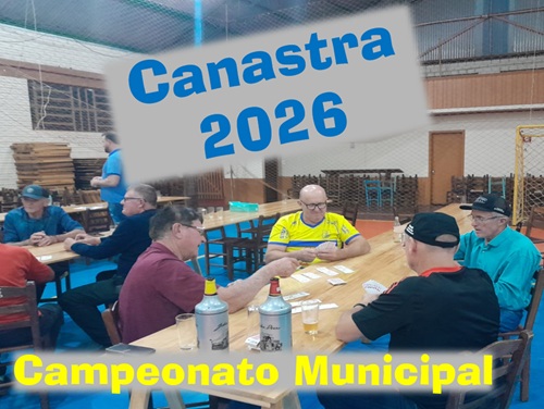 Encerrado Campeonato Municipal de Canastra 2026