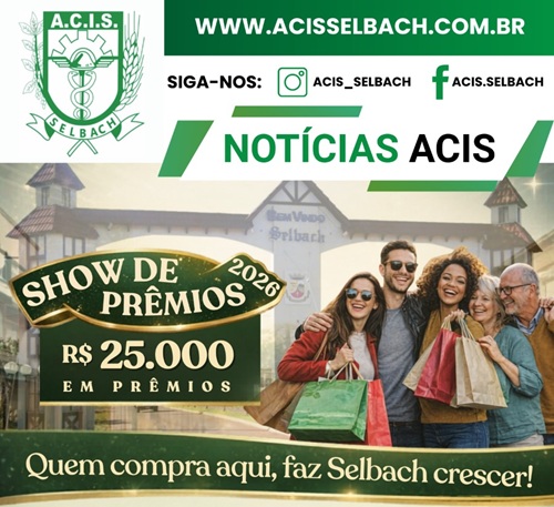 SHOW DE PRÊMIOS ACIS 2026