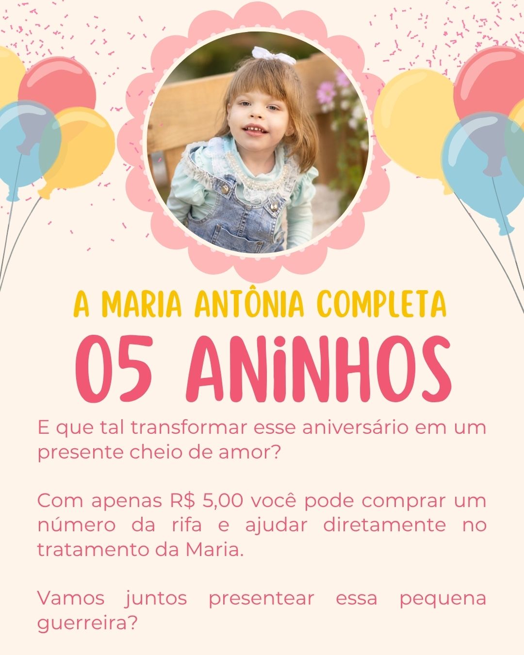 Ajude a Maria Antônia