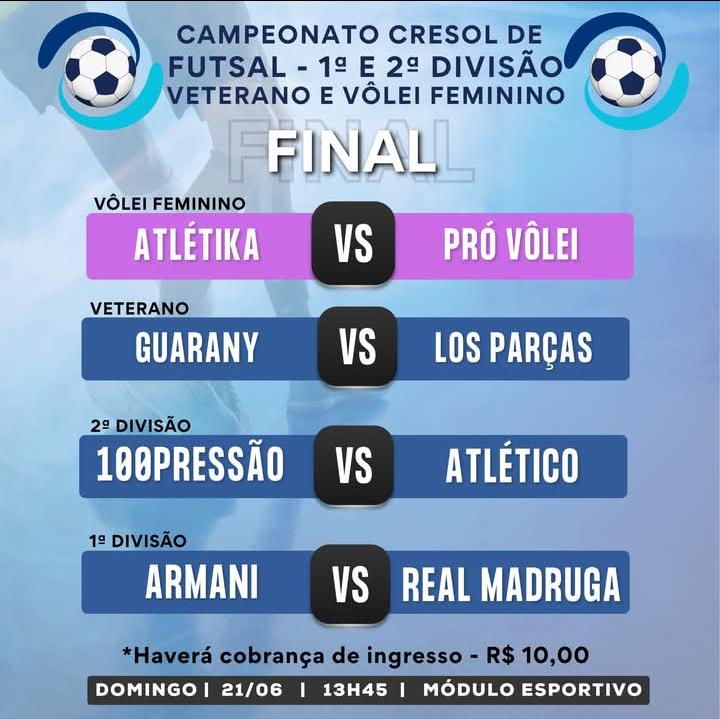 Semi finais vôlei de Selbach e próximos jogos do futsal