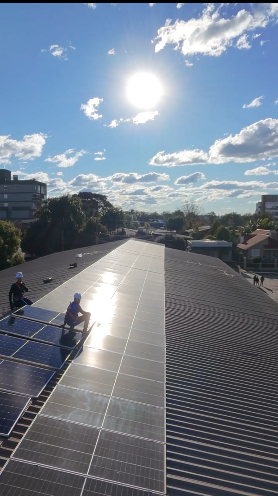 A Grazi da empresa Cristech falou sobre energia elétrica