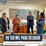 Deputada Any Ortiz visita o município de Selbach Deputada Any Ortiz visita o município de Selbach