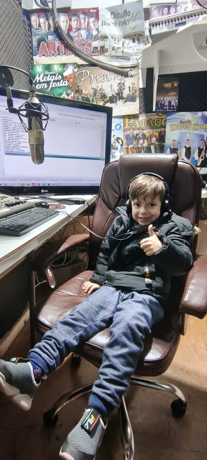 Pograma Radio Escola com a Escola A Sementinha